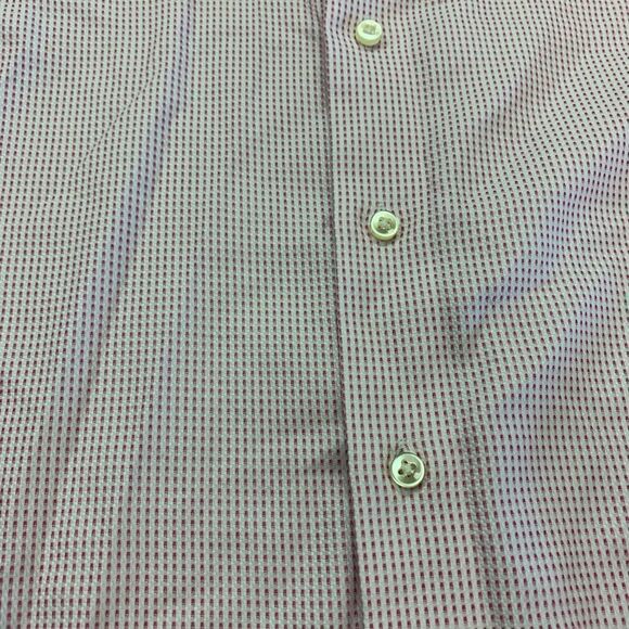 Egara Pink Button Down Reverse Cuff Shirt 2XLT - Picture 3 of 5